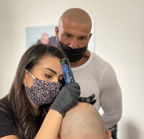 Brow Microshading Training Class – Permanent Makeup of Atlanta: scalp micropigmentation training course